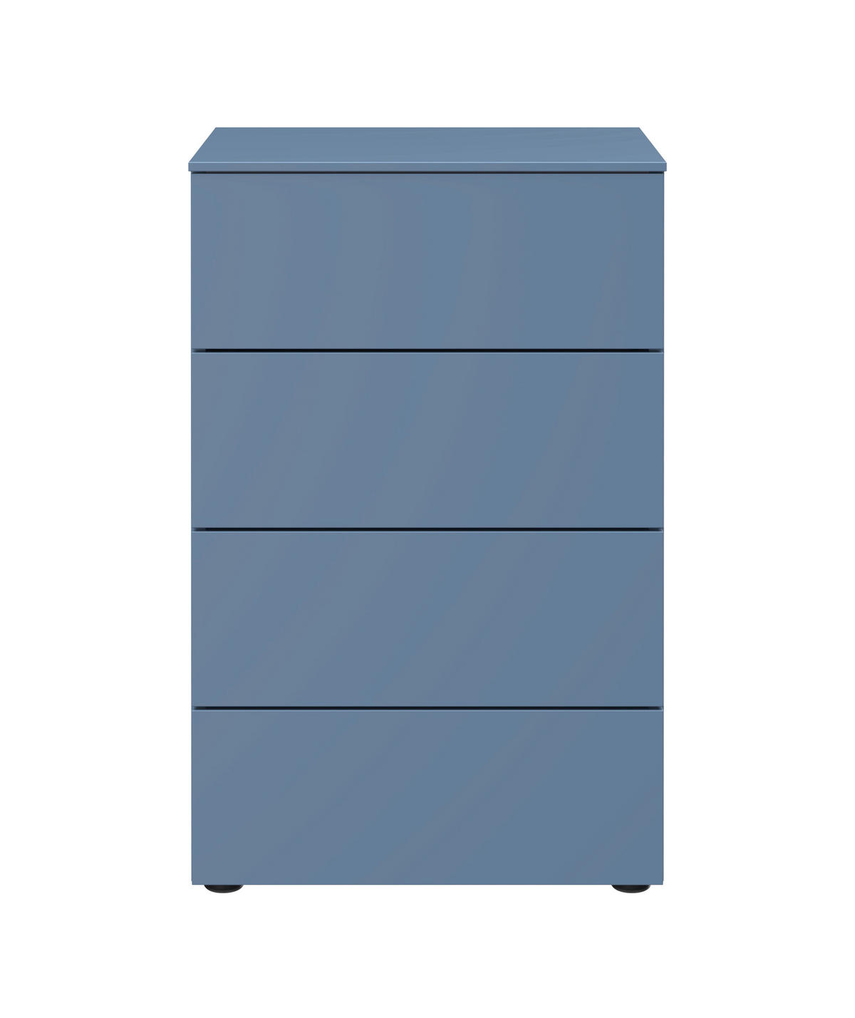KOMMODE Primolar Garda  in 50/79/41 cm  - Blau/Schwarz, Design, Holzwerkstoff/Kunststoff (50/79/41cm) - Xora