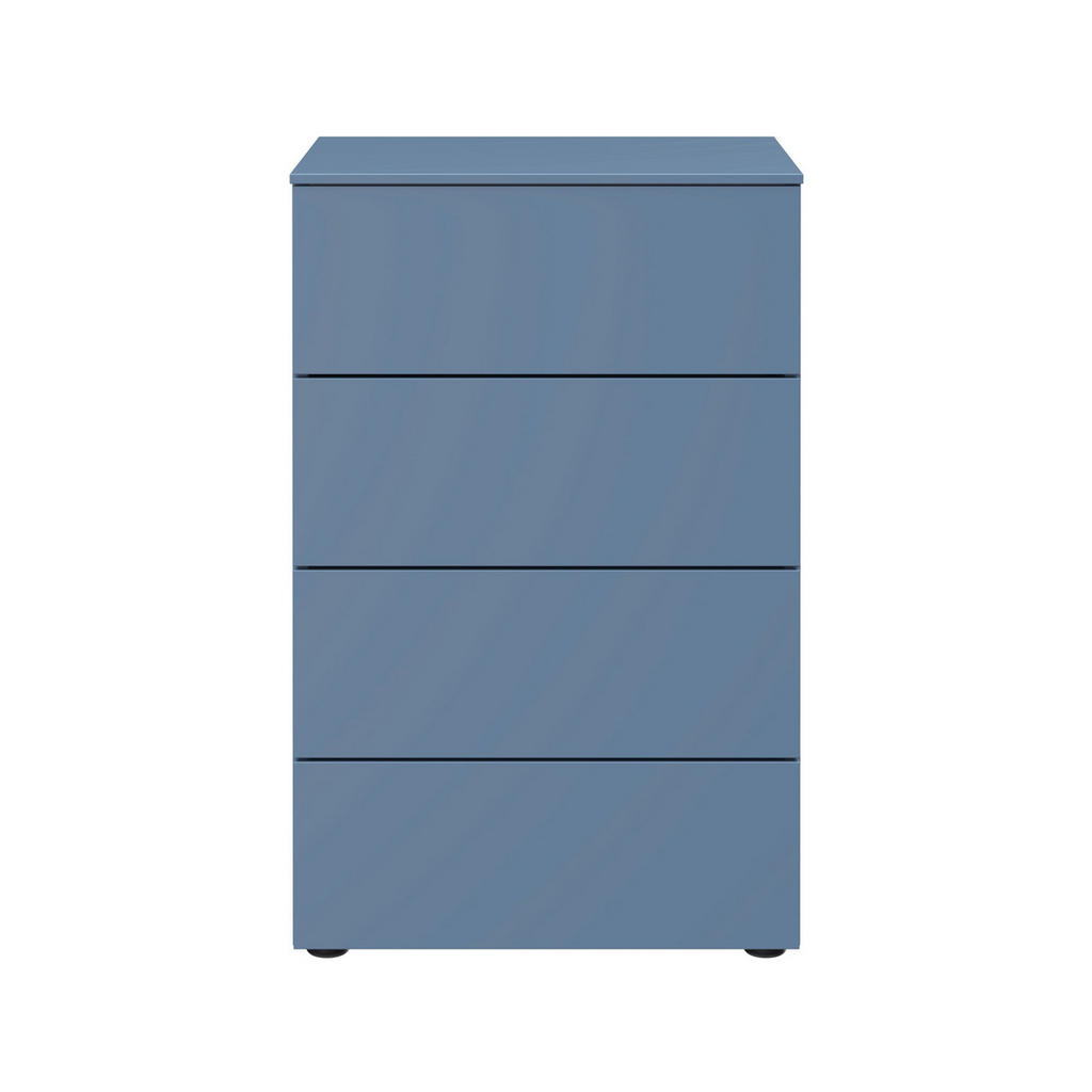 Thumbnail - Xora Kommode Primolar Garda, Blau, Holzwerkstoff, 4 Schubladen, 50x79x41 cm, Typenauswahl, Beimöbel erhältlich, stehend,...