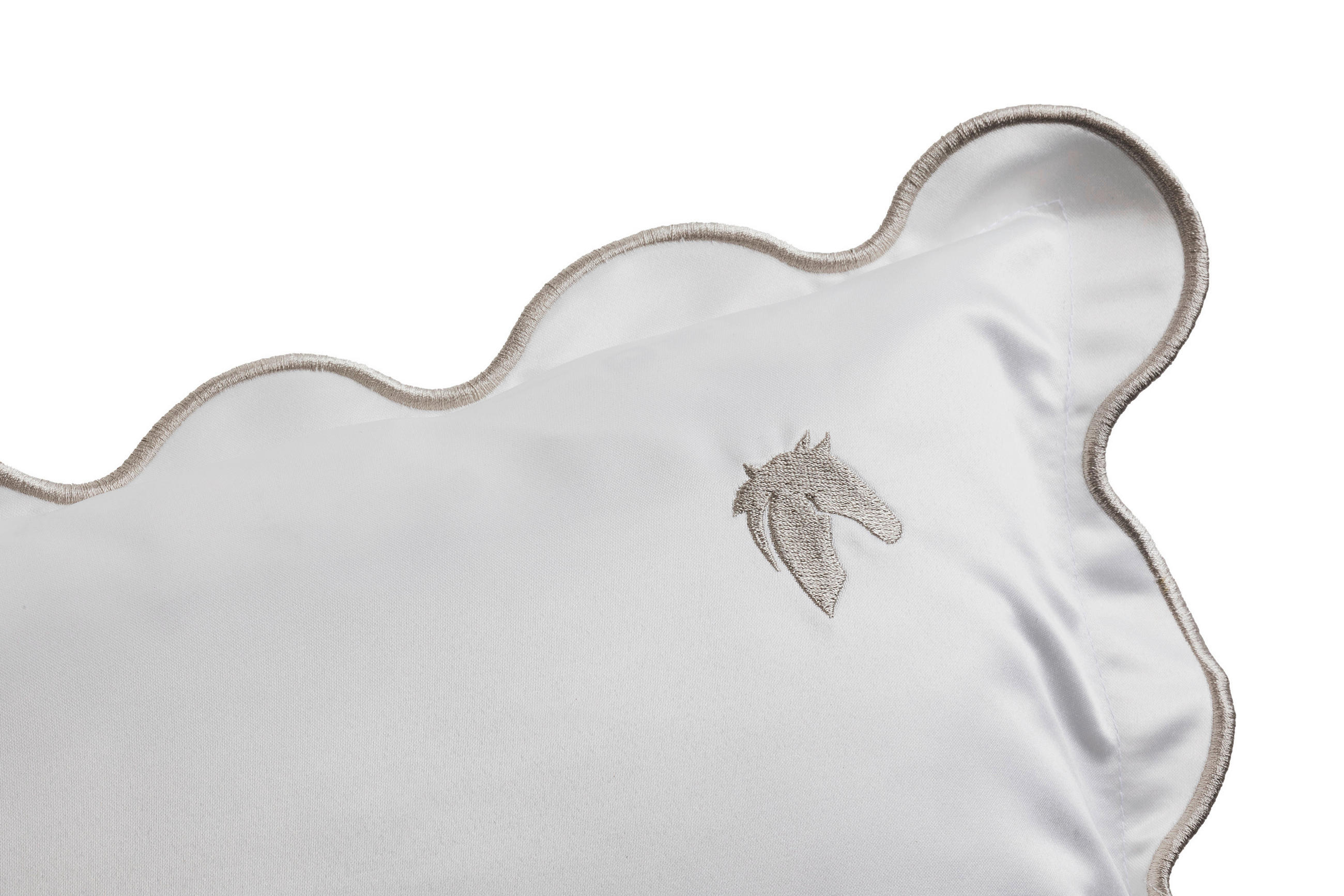 ZIERKISSEN Marcel.Remus.Design- Santa Ponca weiss 30/50 cm  - Weiß, Design, Textil (30/50cm) - Marcel Remus