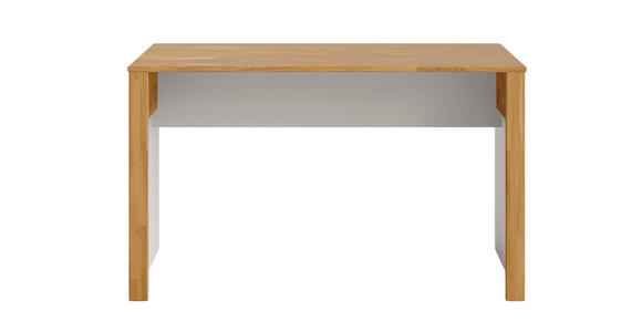 SCHREIBTISCH 100/65/73 cm  in Grau, Eichefarben  - Eichefarben/Grau, KONVENTIONELL, Holz/Holzwerkstoff (100/65/73cm) - Cantus