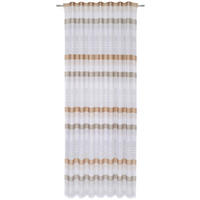 DRAPERIE CONFECțIONATĂ semitransparent  - bej/gri, Konventionell, textil (140/245cm) - Esposa