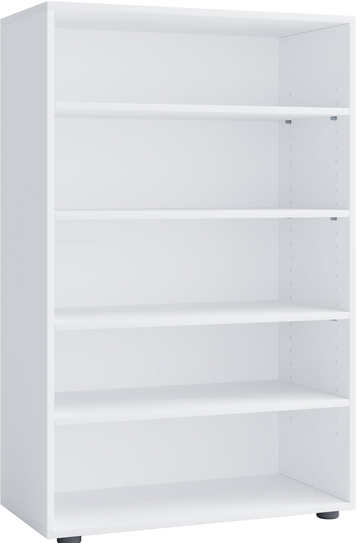 SCHUHREGAL 70/110/37 cm  - Weiss/Schwarz, Konventionell, Holzwerkstoff/Kunststoff (70/110/37cm) - MID.YOU