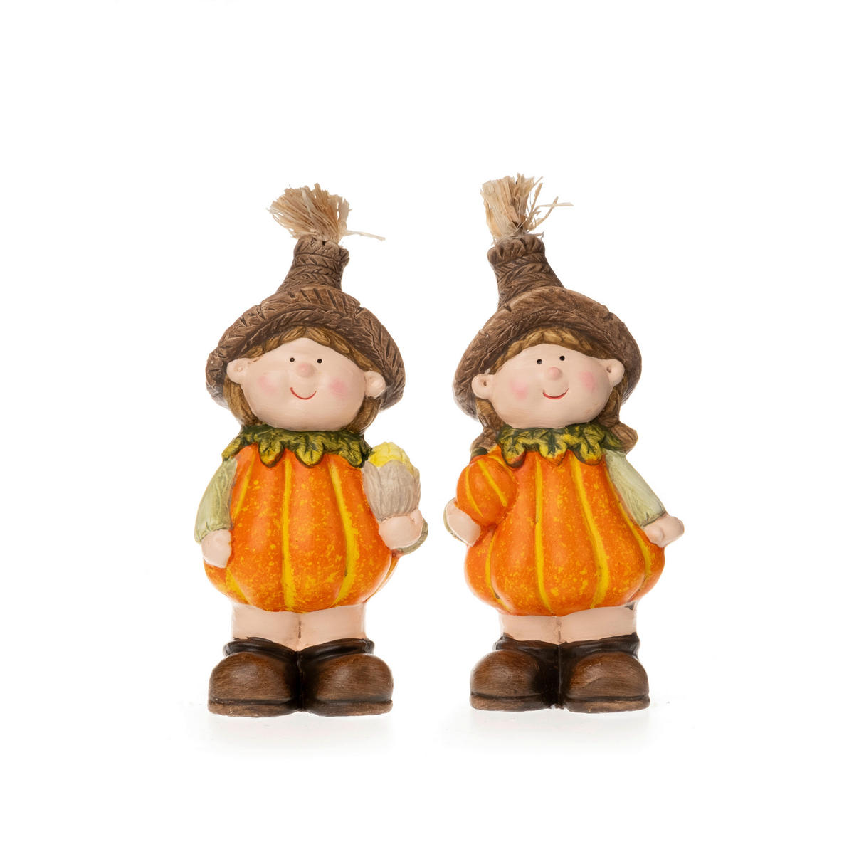 DEKOFIGUR KIND - Orange, LIFESTYLE, Keramik (7/6/18cm)