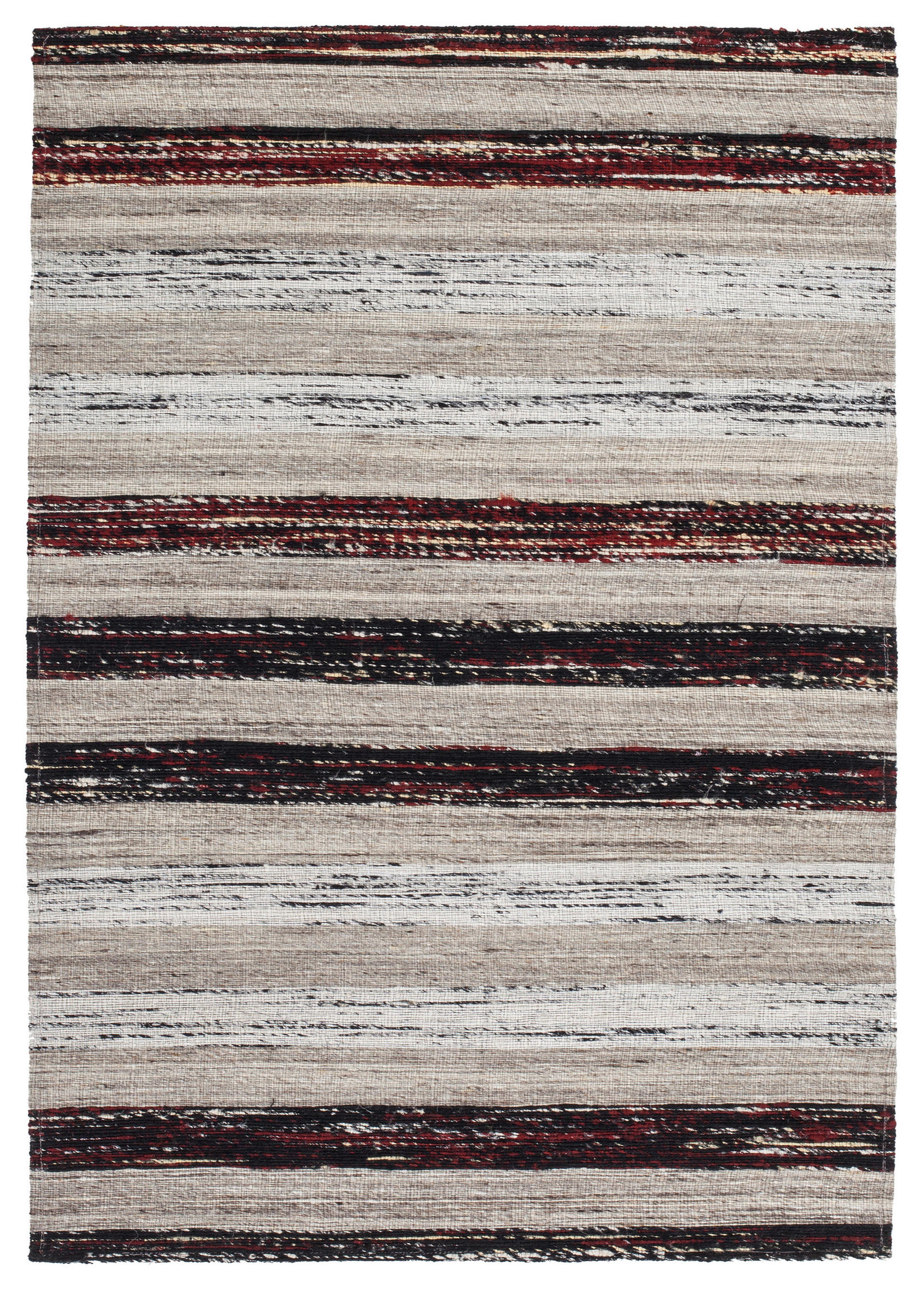 VLNĚNÝ KOBEREC, 160/230 cm černá, bílá - bílá/černá, Basics, textil (160/230cm) - Kayoom