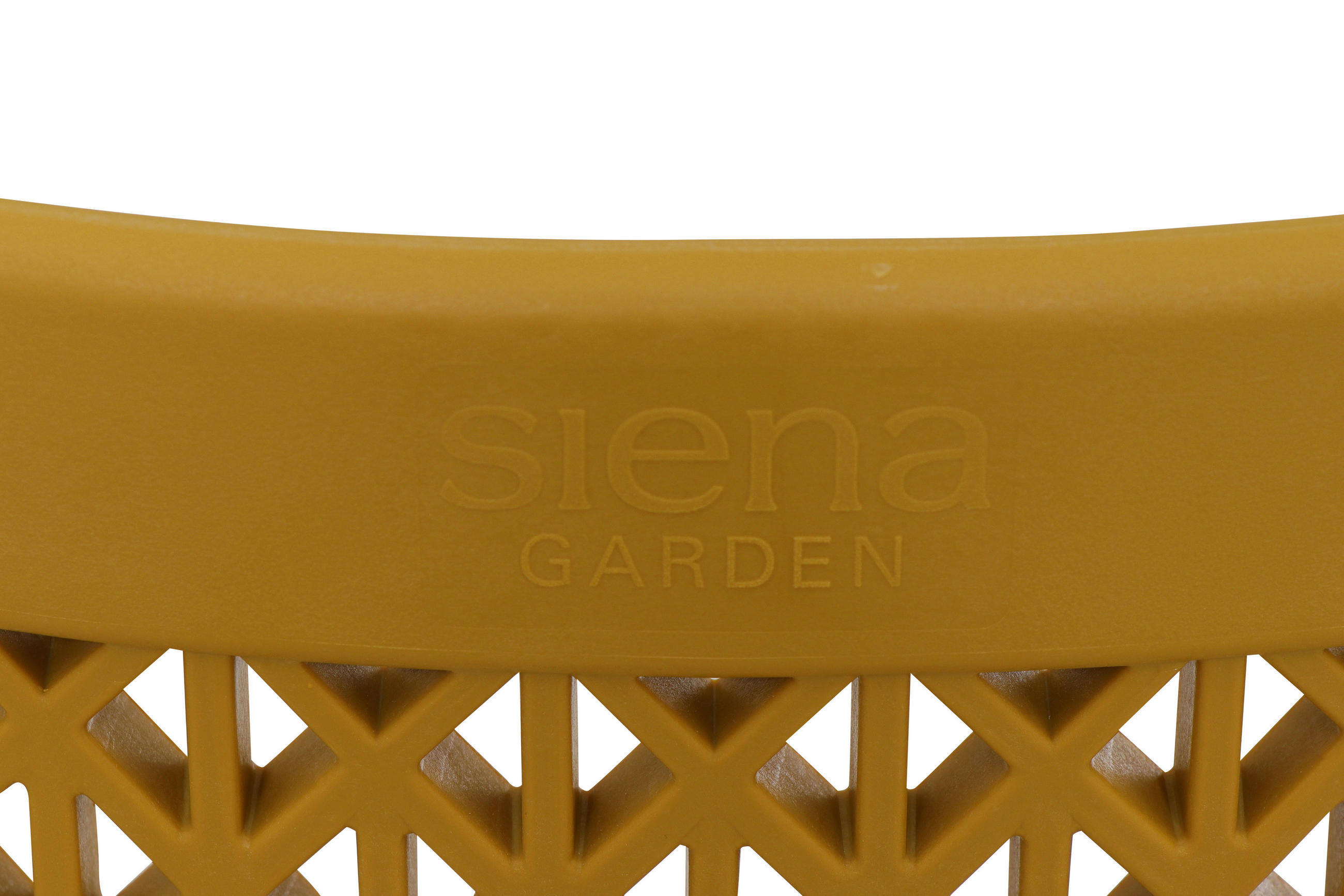 GARTENGARNITUR 5-teilig Stahl  - Anthrazit/Gelb, Basics, Kunststoff/Metall (80/81/120cm) - Siena Garden