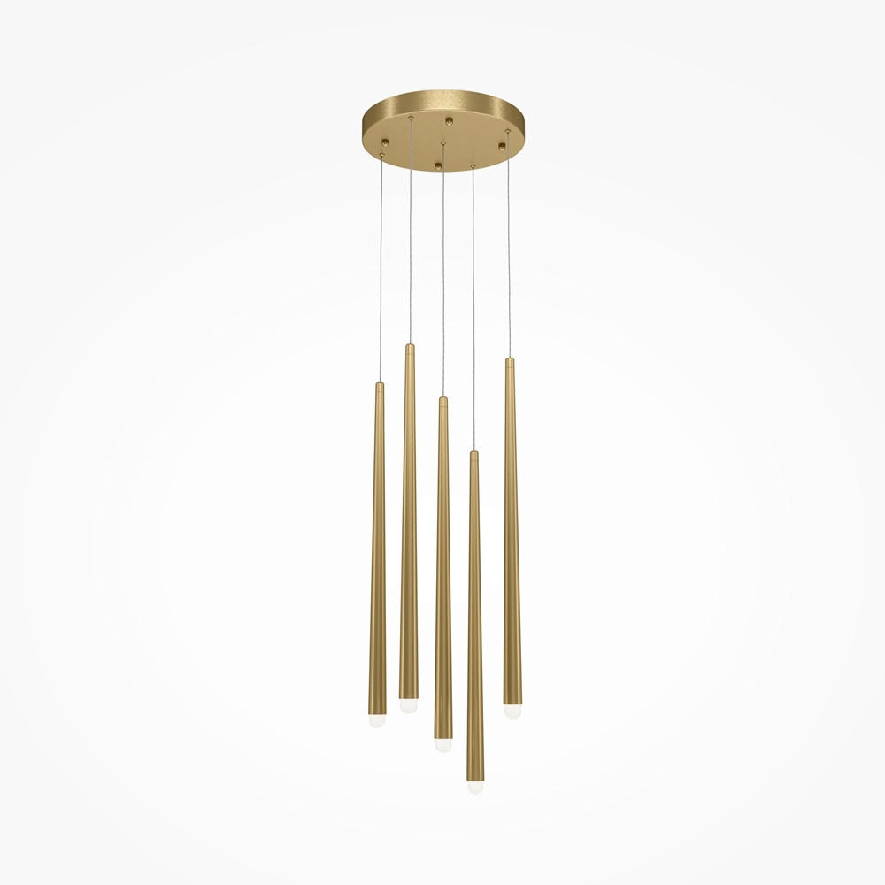 PENDELLEUCHTE 32/89.3 cm  - Messingfarben, Trend, Metall (32/89.3cm) - MAYTONI