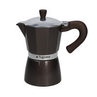 POSUDA ZA PRIPREMANJE KAVE  - brončane boje, Basics, metal/plastika (18/10.5/19.5cm) - Tognana