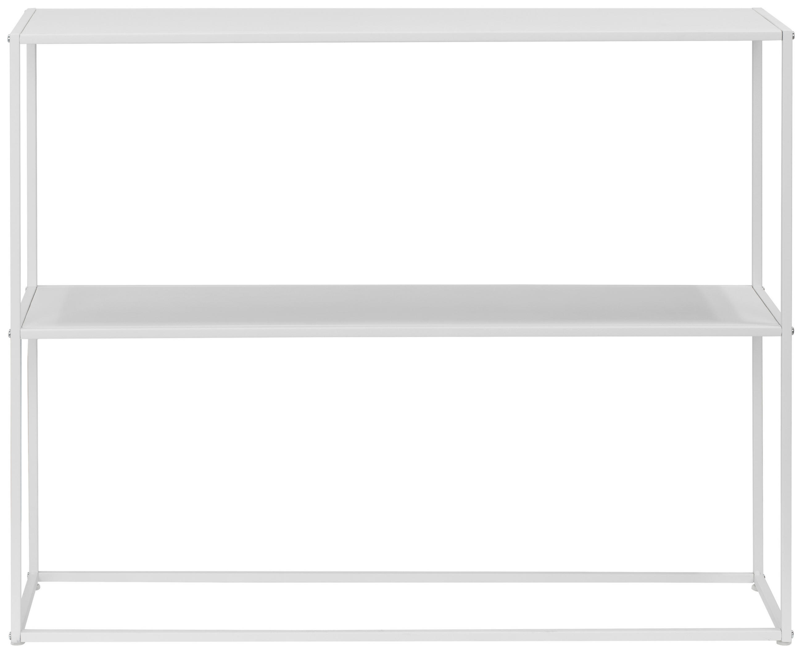 KONSOLENTISCH in Metall   100/79/29 cm  - Weiß, MODERN, Metall (100/79/29cm) - PBJ