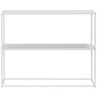 KONSOLENTISCH in Metall   100/79/29 cm  - Weiß, MODERN, Metall (100/79/29cm) - PBJ