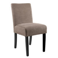 STOL textilväv  - brun/svart, Design, trä/textil (62/88/47cm) - Niels Andersson