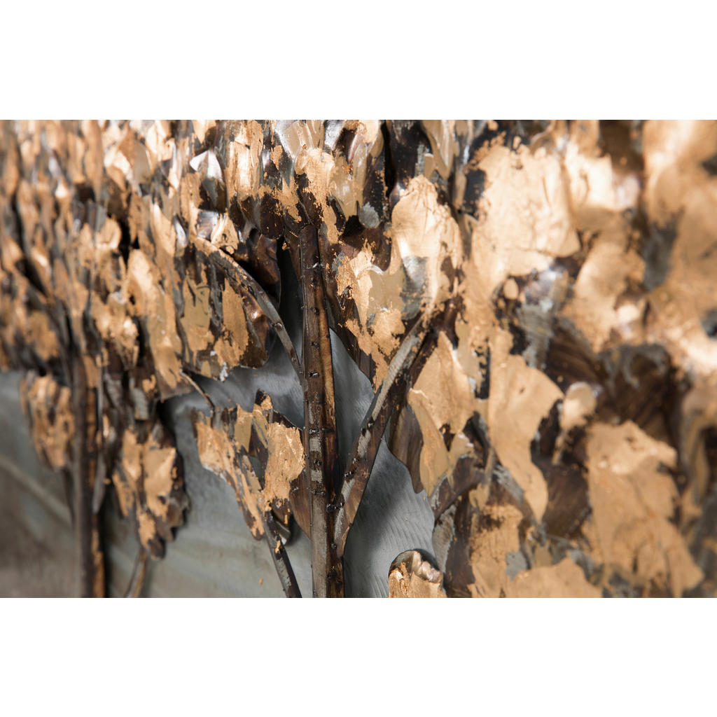 Thumbnail - Monee Metallbild, Gold, Metall, rechteckig, 55x180 cm, Handmade in China, 3D-Effekt, Bilder und Zubehör, Wandbilder, Met...