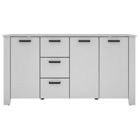 SIDEBOARD  in 160/84/40 cm  - Schwarz/Weiß, Design, Holzwerkstoff (160/84/40cm) - MID.YOU