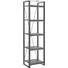 REGAL Mangoholz massiv Braun - Braun, Design, Holz/Metall (55/200/40cm) REGAL Mangoholz massiv Braun - Braun, Design, Holz/Metall (55/200/40cm)