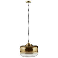 HÄNGELEUCHTE 40/25,5 cm   - Goldfarben, Trend, Glas (40/25,5cm) - Light & Living