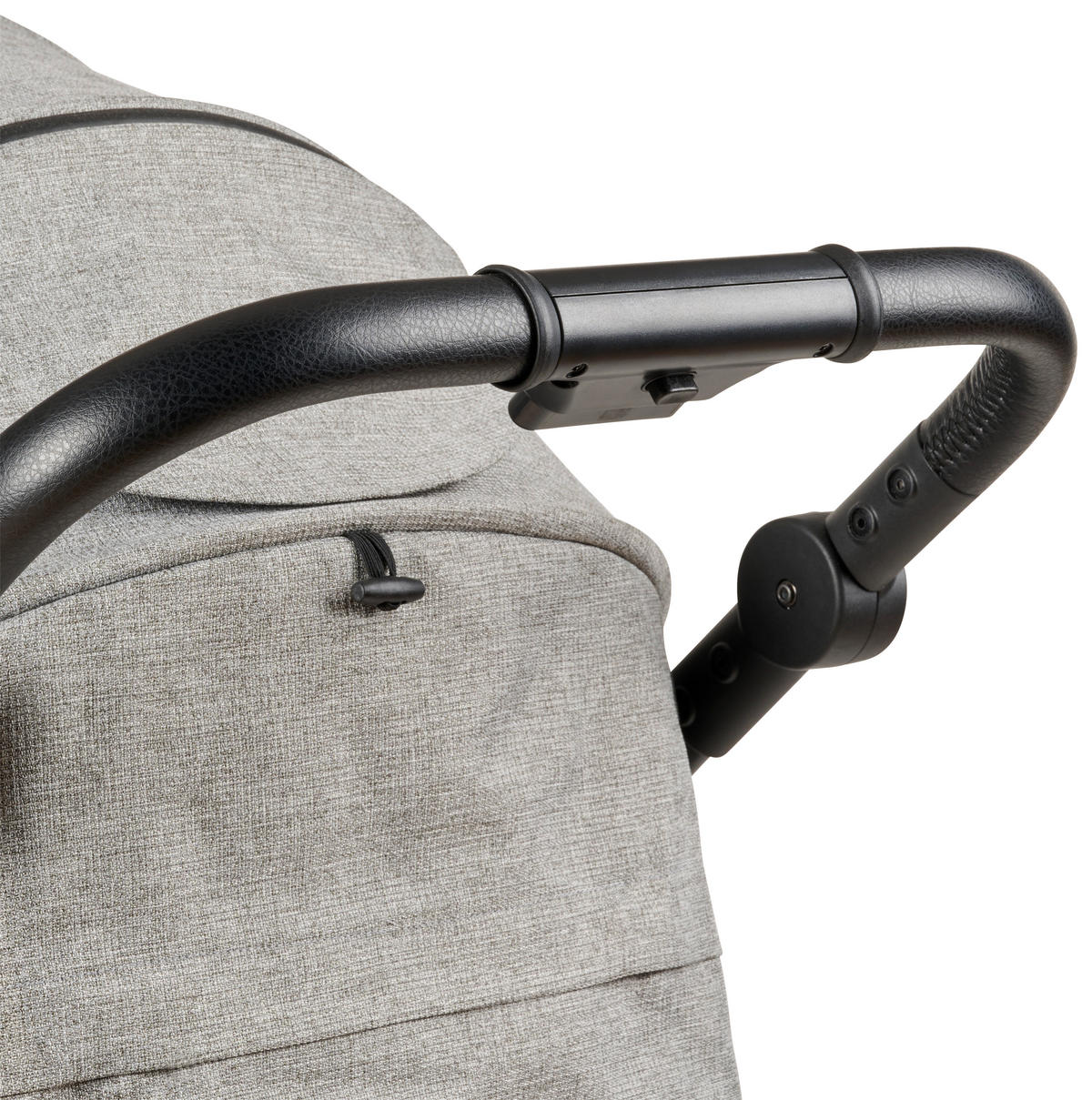 BUGGY  - Schwarz/Grau, Trend, Kunststoff/Textil (55/56/107cm) - Jimmylee