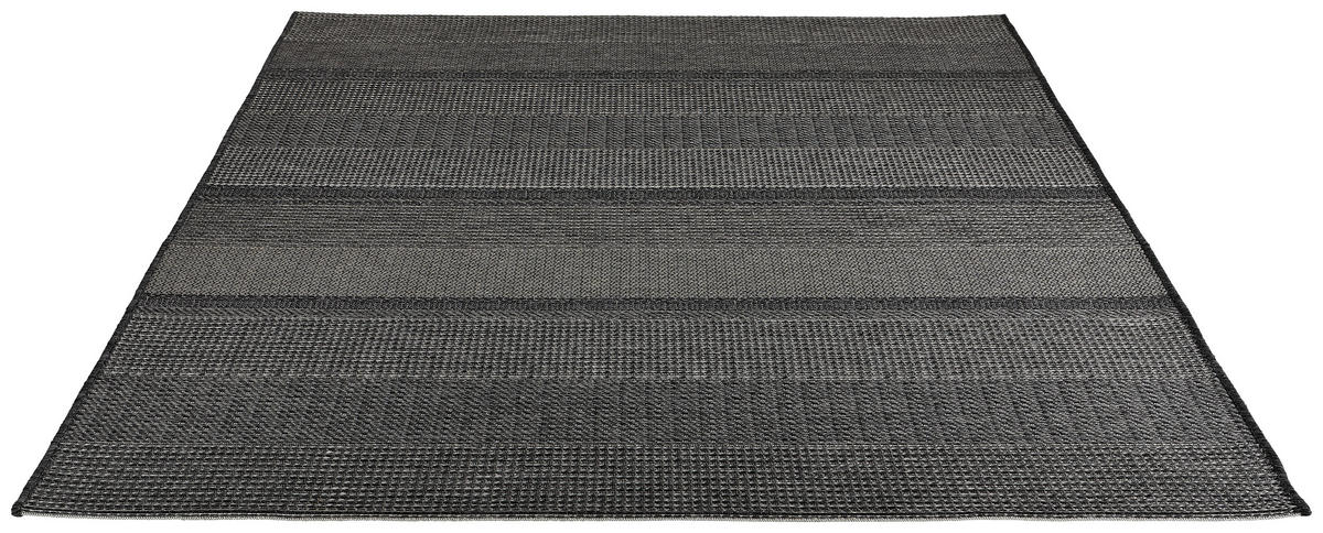 OUTDOORTEPPICH  für Terrasse und Balkon 80/150 cm Molde Anthrazit, Grau  - Anthrazit/Grau, Design, Textil (80/150cm) - Novel