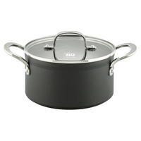 HRNEC,  20 cm  - černá/průhledné, Basics, kov/sklo (20cm) - ELO