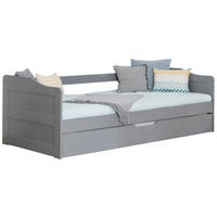 AUSZIEHBETT 90/200 cm  in Hellgrau  - Hellgrau, MODERN, Holz (90/200cm) - MID.YOU
