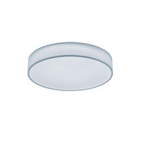 LED-DECKENLEUCHTE  60/10 cm    - Weiss, Basics, Textil (60/10cm) - Trio Leuchten