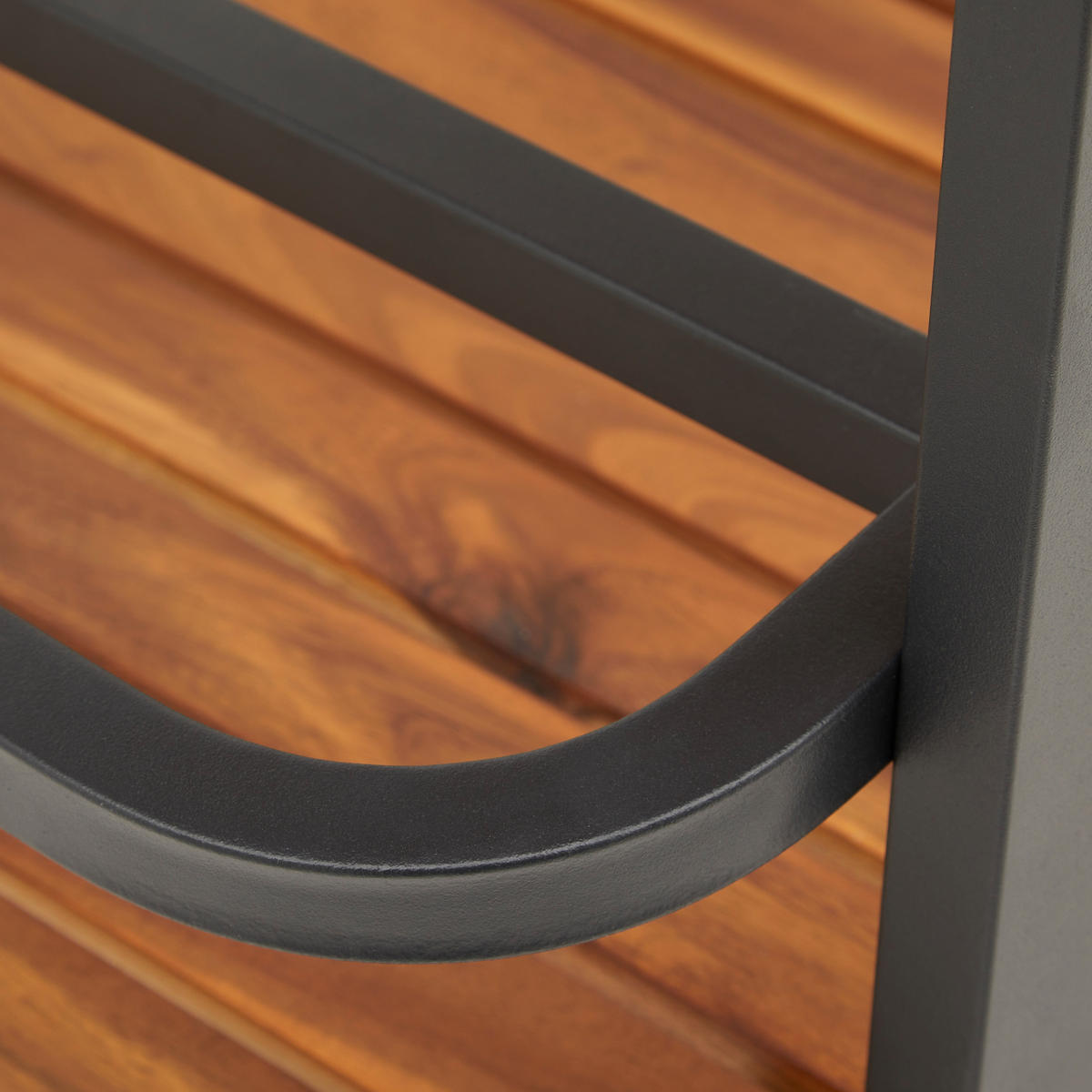 KOLICA ZA SERVIRANJE crna   - crna, Moderno, drvo/metal (76/77/49cm) - Bessagi Garden