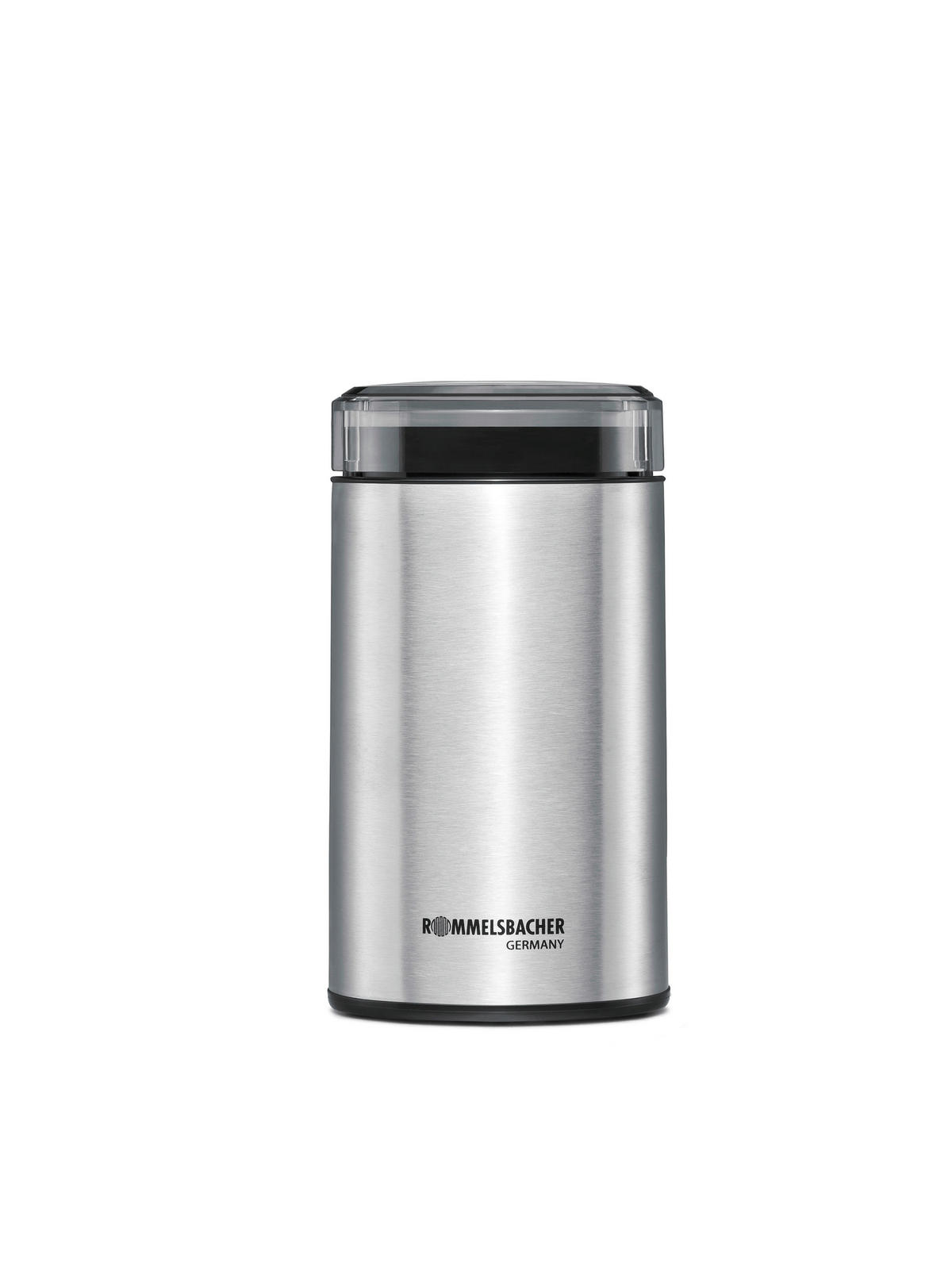 KAFFEEMÜHLE  - Edelstahlfarben, Basics, Metall (9.5/18.5/9.5cm) - Rommelsbacher