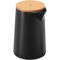 MILCHKÄNNCHEN 270 ml Kineo  - Schwarz/Braun, Design, Keramik (12,5cm) - WMF