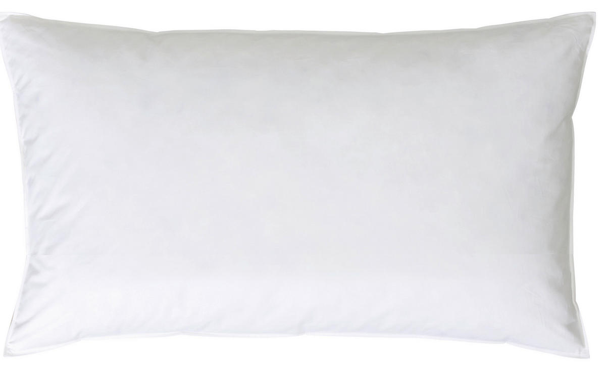 KOPFKISSEN   40/80 cm       - Weiß, Basics, Textil (40/80cm) - Centa-Star