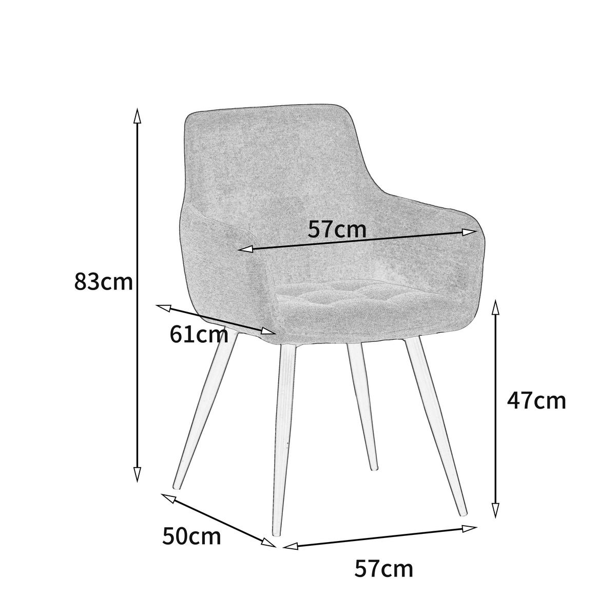 ŽIDLE S PODRUČKAMI, železo, mikrovlákno, hnědá - černá/hnědá, Lifestyle, kov/textil (57/84/60cm) - MID.YOU