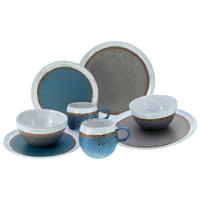 KOMBISERVICE 8-teilig  - Multicolor, MODERN, Keramik - Creatable