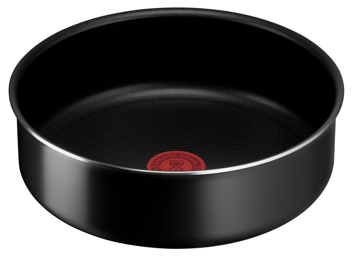 PFANNENSET  - Schwarz, Basics (32.5/32.5/24.0cm) - Tefal