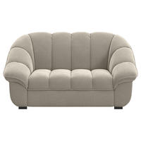 2-SITZER-SOFA Chenille Graubraun  - Graubraun/Schwarz, KONVENTIONELL, Kunststoff/Textil (163/88/104cm) - Welnova