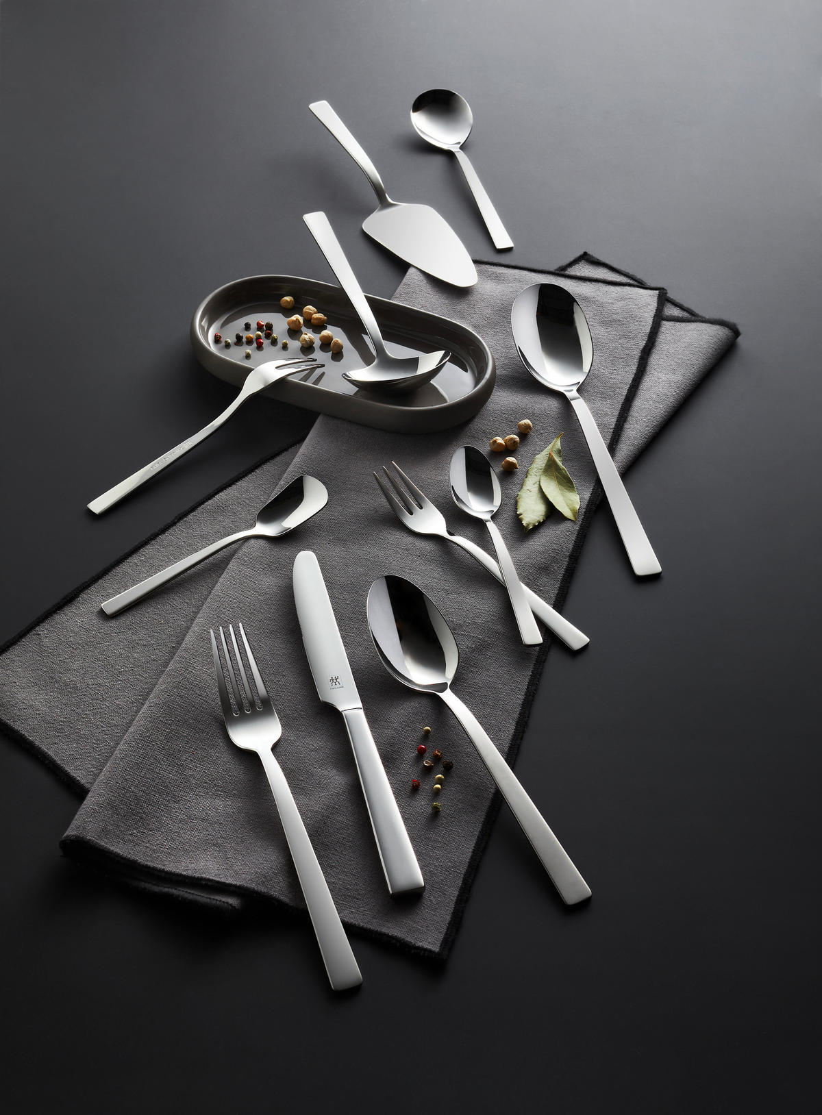 BESTECKSET 68-teilig Edelstahl  - Edelstahlfarben, KONVENTIONELL, Metall - Zwilling
