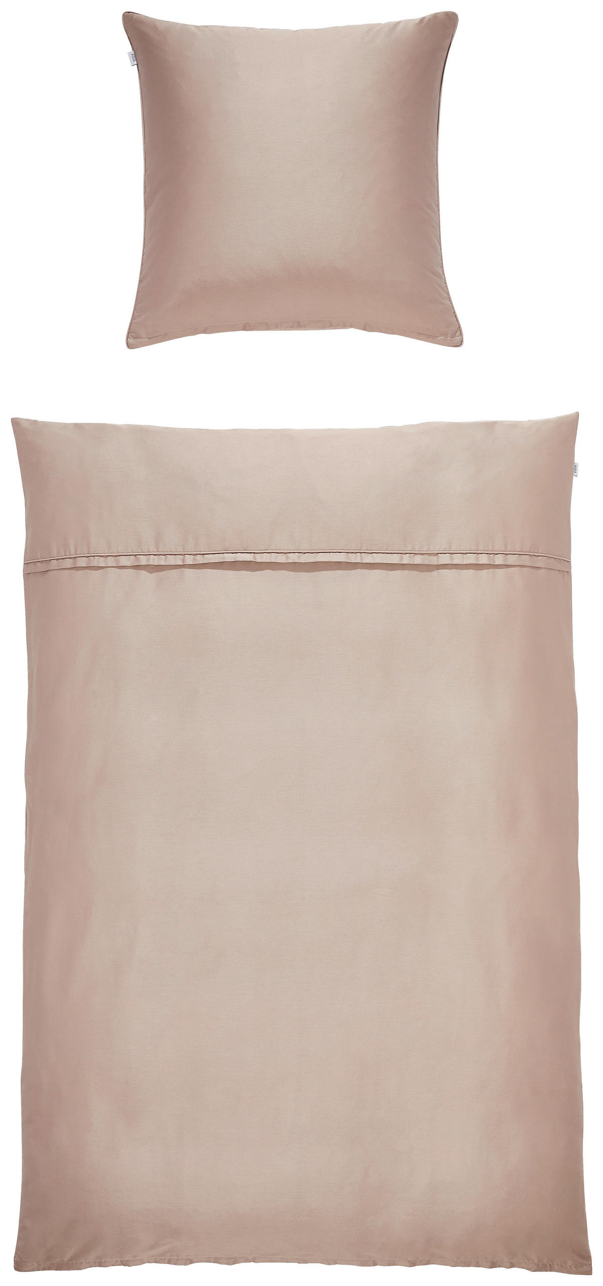 OBOUSTRANNÉ POVLEČENÍ, satén, růžová, starorůžová, 135/200 cm - starorůžová/růžová, Basics, textil (135/200cm) - Schöner Wohnen