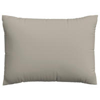 KOPFPOLSTERBEZUG KNITTED JERSEY 60/80 cm  - Taupe, Basics, Textil (60/80cm) - Schlafgut