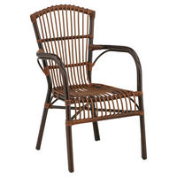 GARTENSESSEL Aluminium Braun  - Braun, KONVENTIONELL, Metall (55/90/63cm) - Gardenson