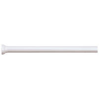TYČ NA SPRCHOVÝ ZÁVES, 125-220 cm - biela, Basics, kov (125-220cm) - Kleine Wolke