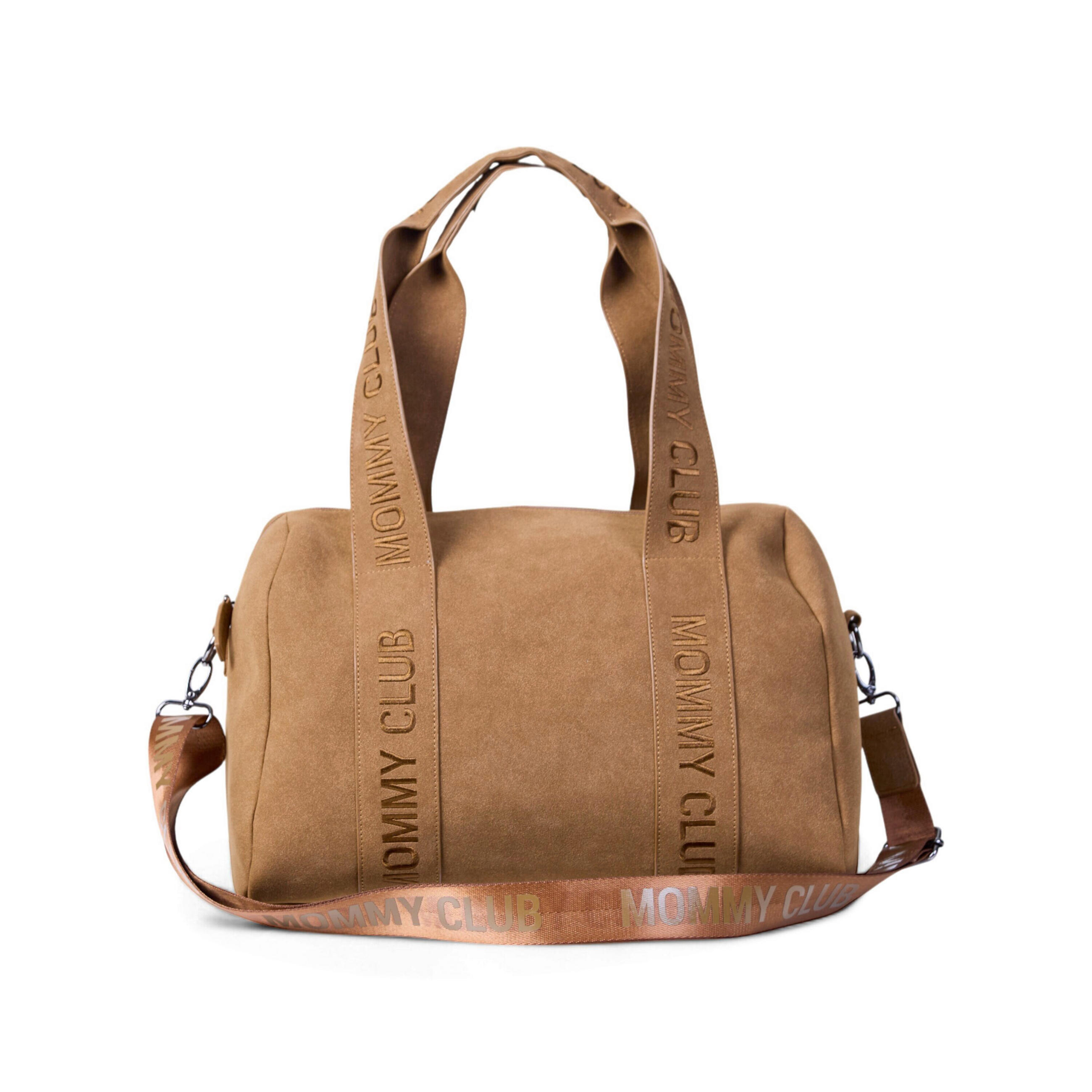 Childhome Wickeltasche Mommy Club Haselnuss 38x21x27 cm