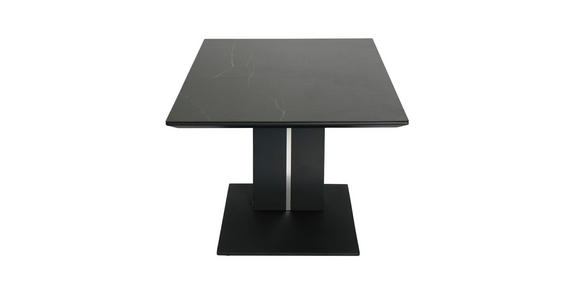 COUCHTISCH in Metall, Keramik, Holzwerkstoff 110/59/47-66 cm  - Anthrazit/Schwarz, Design, Keramik/Holzwerkstoff (110/59/47-66cm) - Dieter Knoll