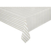 BORDSDUK textil grå, vit 140/250 cm  - vit/grå, Basics, textil (140/250cm)