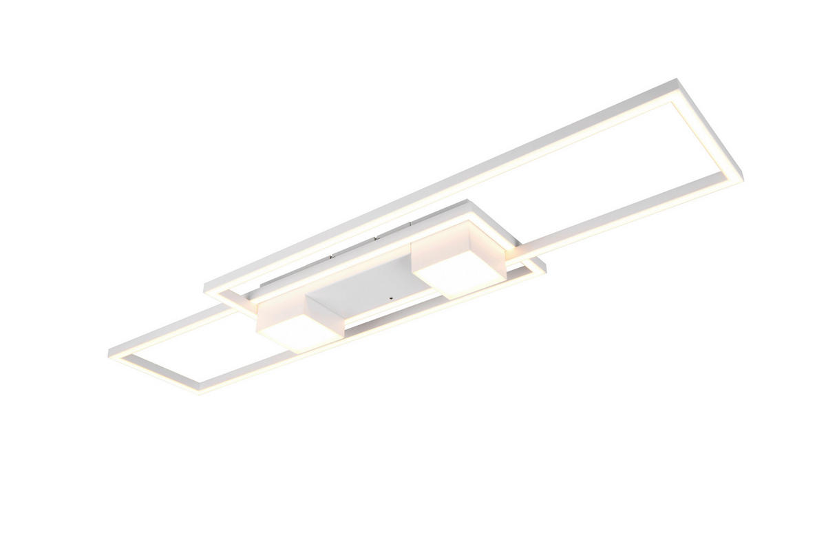 STROPNÍ LED SVÍTIDLO,  - bílá, Basics, kov (100/8/28cm) - Trio Leuchten