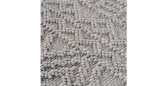 FLACHWEBETEPPICH 80/150 cm HELIX Silberfarben  - Silberfarben, Basics, Kunststoff/Textil (80/150cm) - Novel