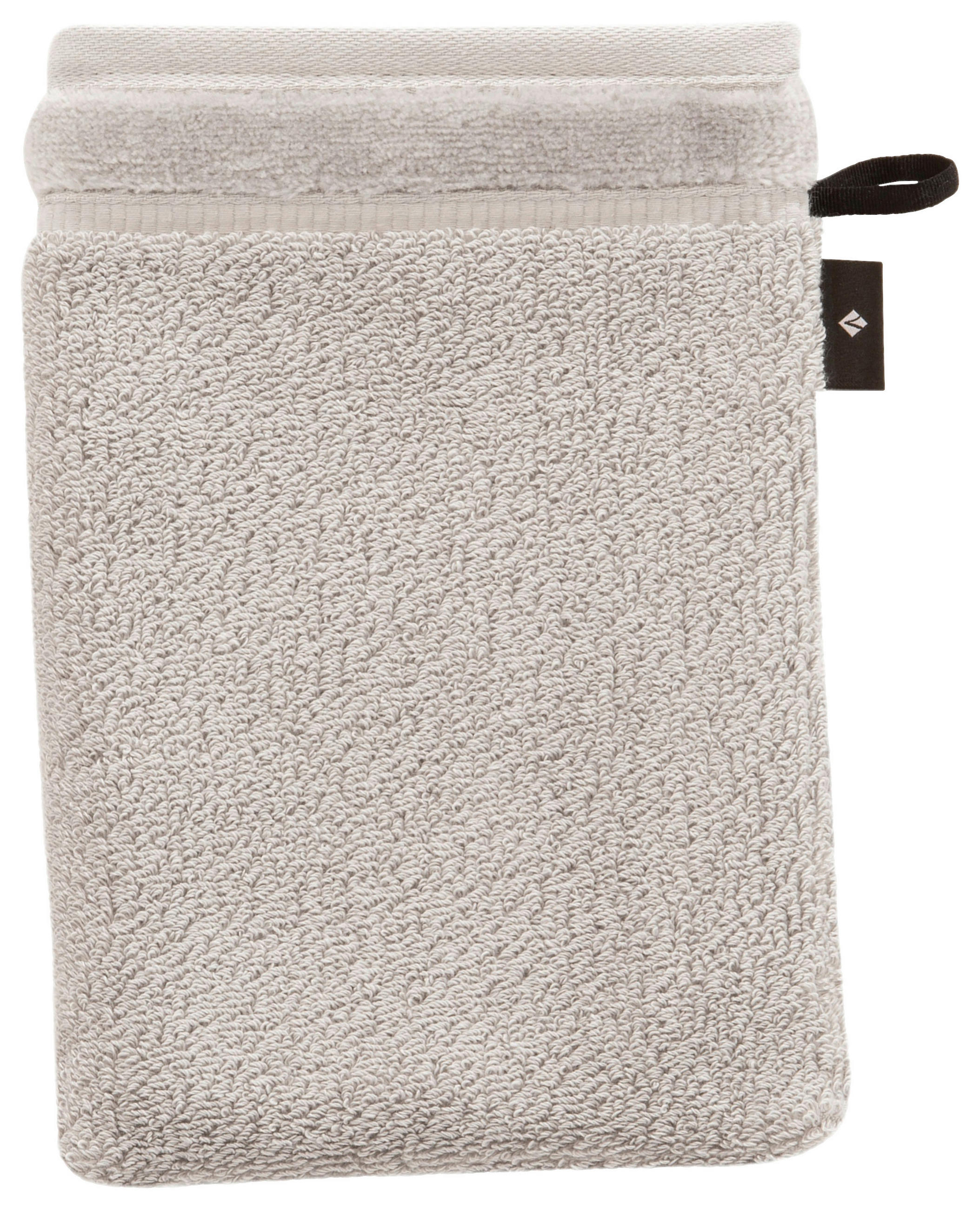 Vossen Waschlappen Pure Grau 22x16 cm