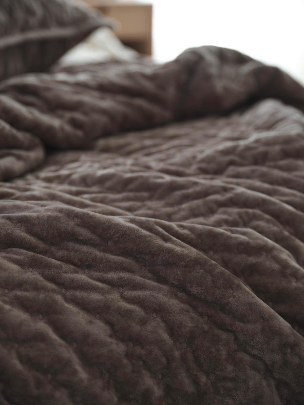 TAGESDECKE - Braun, Basics, Textil (260/260cm) - Svanefors