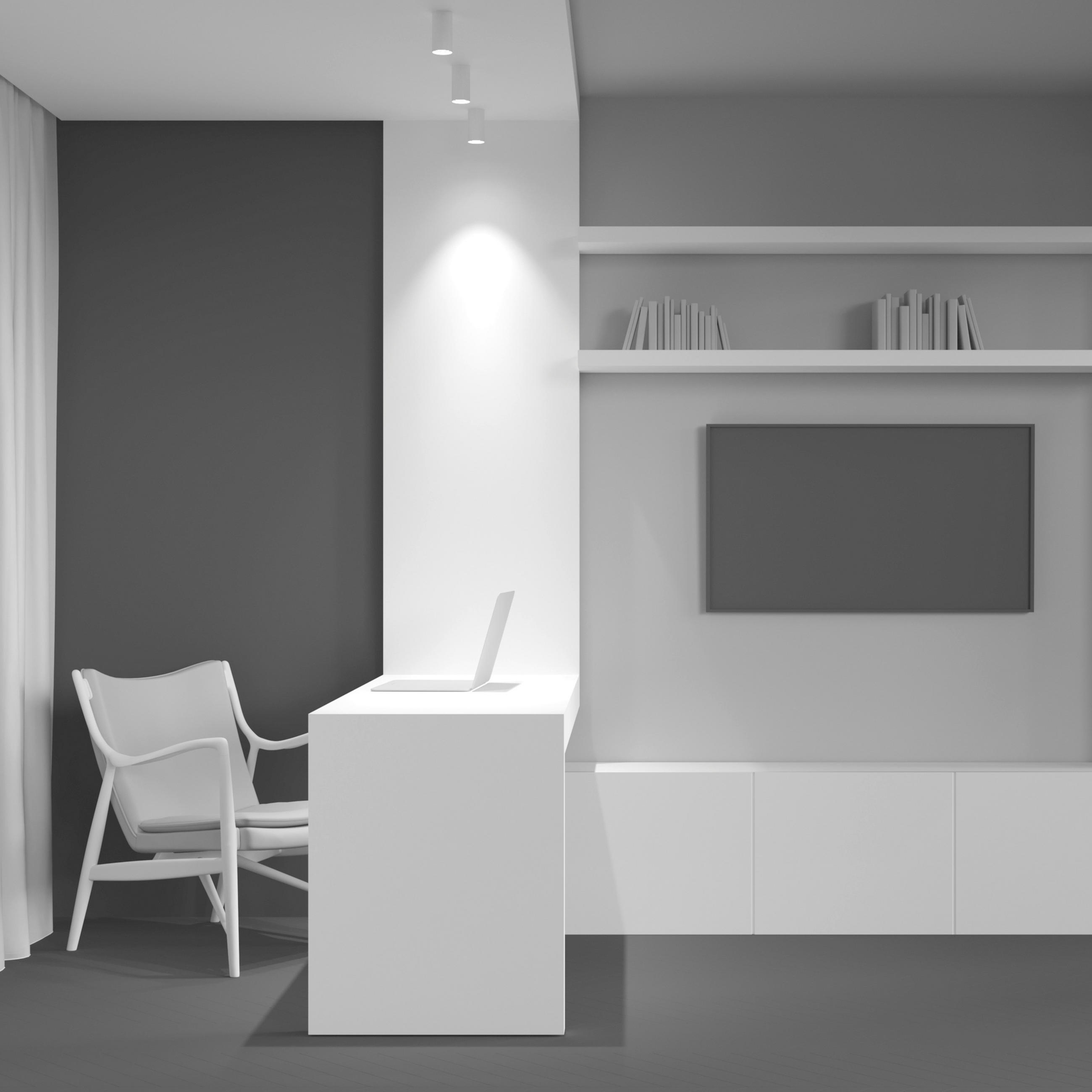 DECKENLEUCHTE     - Weiß, Basics, Metall (5,2/10/5,2cm) - MAYTONI