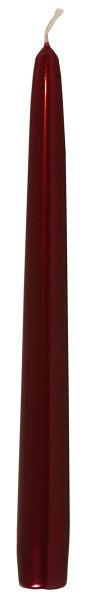  STABKERZE 24 cm  - Rot, KONVENTIONELL (24cm)