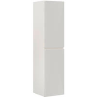 VISOKI ORMAR  bela  - bela, Moderno, staklo/pločasti materijal (35/150/33cm) - Welnova