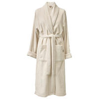 BADEMANTEL L Unisex  - Creme, Basics, Naturmaterialien/Textil (Lnull) - Aquanova