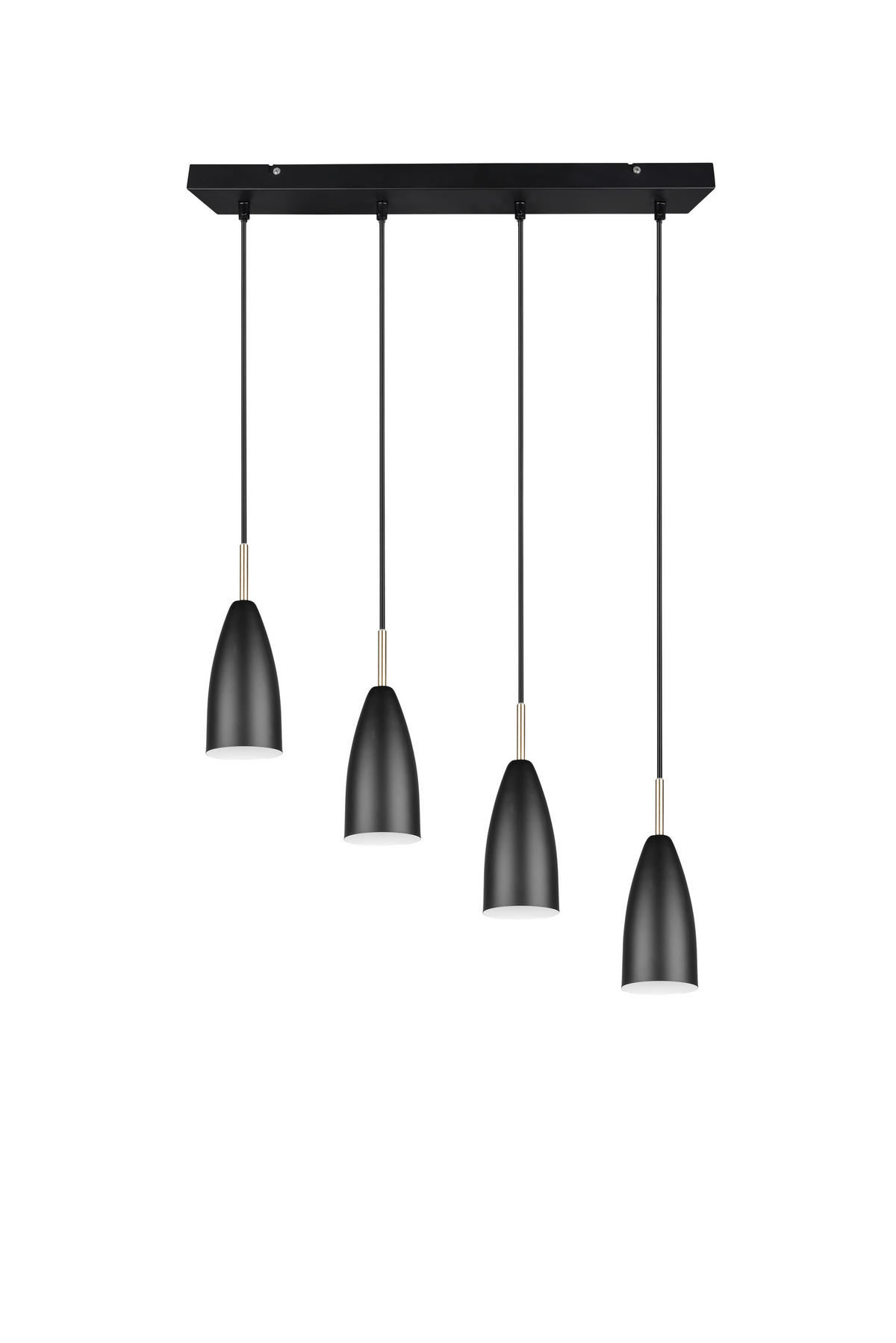 PENDELLEUCHTE  58/150/9 cm   - Schwarz, Basics, Metall (58/150/9cm)