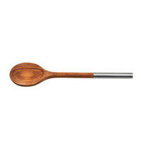 VARJAČA - boja akacije/boja nerđajućeg čelika, Osnovno, drvo/metal (30cm) - Kesper