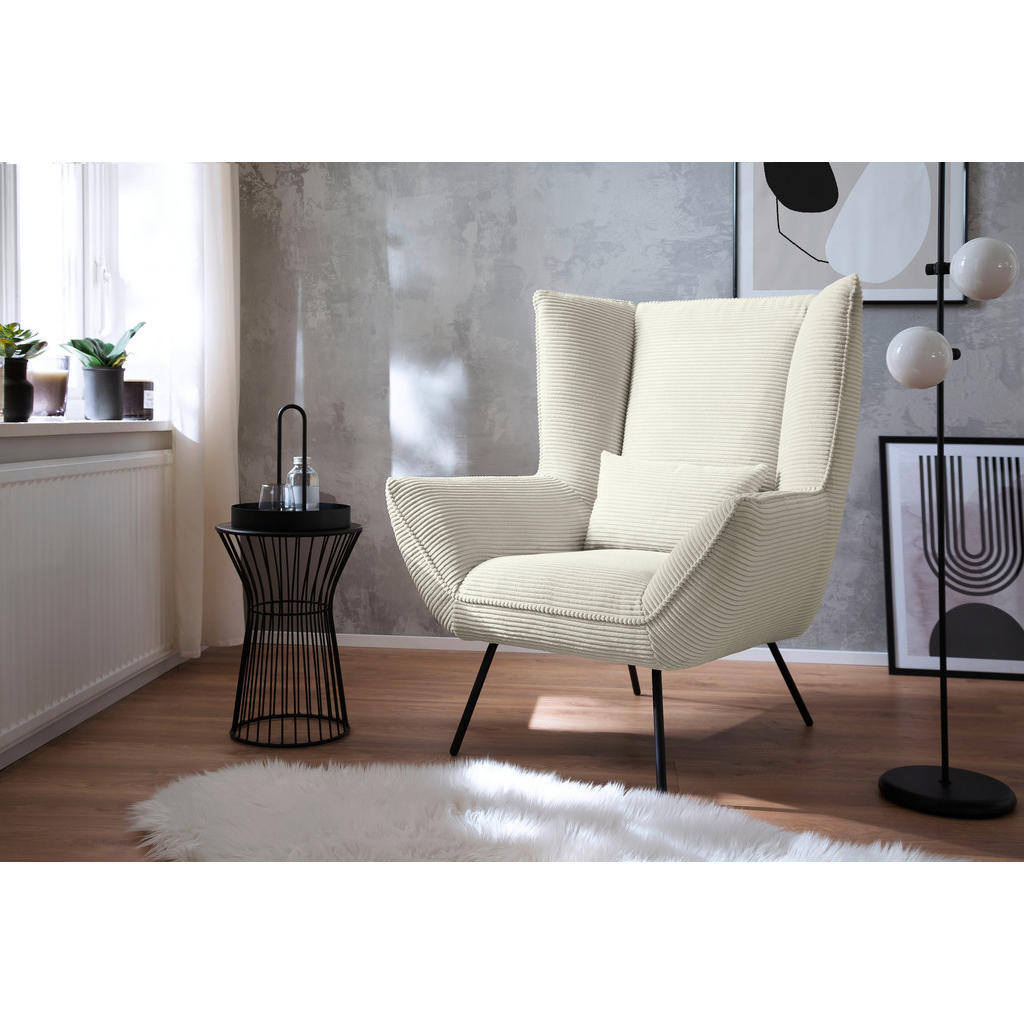 Thumbnail - Pure Home Lifestyle Sessel, Weiß, Textil, 90x112x94 cm, Blauer Engel, Goldenes M, Oeko-Tex® Standard 100, DGM-Klimapakt,...